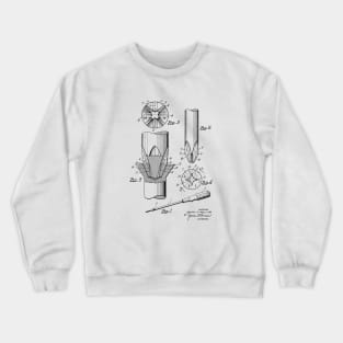 Screw Driver Vintage Patent Drawing Crewneck Sweatshirt